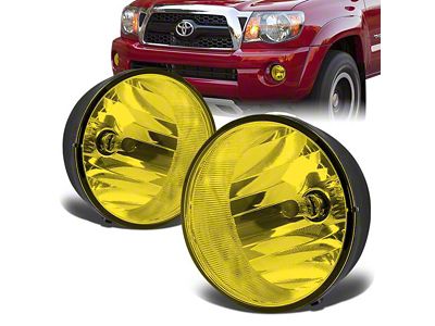 Fog Lights with Switch; Amber (05-11 Tacoma)