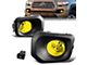 Fog Lights with Switch and Black Bezels; Amber (16-23 Tacoma)