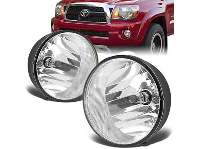 Fog Lights with Switch; Clear (05-11 Tacoma)