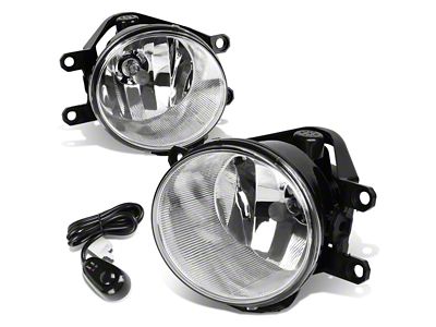 Fog Lights with Switch; Clear (16-23 Tacoma)