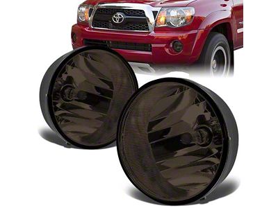 Fog Lights with Switch; Smoked (05-11 Tacoma)