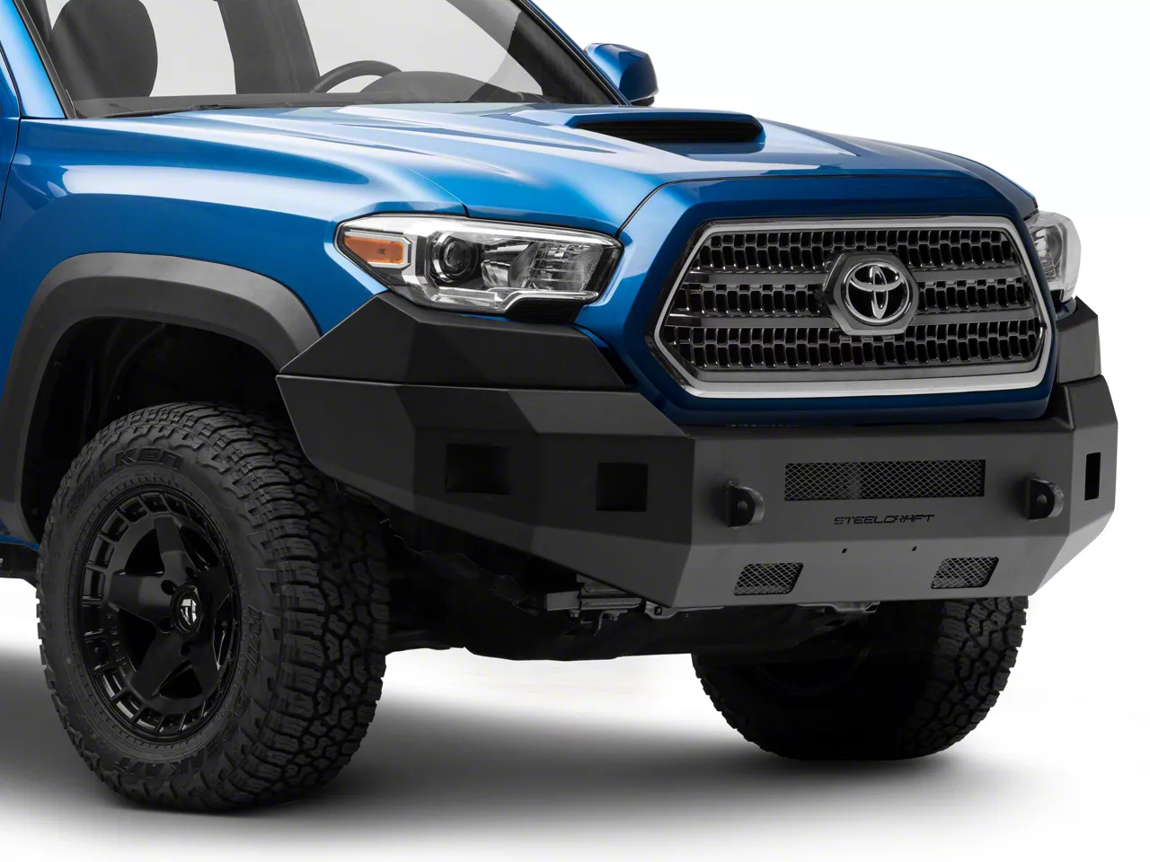 Tacoma Fortis Front Bumper; Textured Black (16-23 Tacoma) - Free Shipping