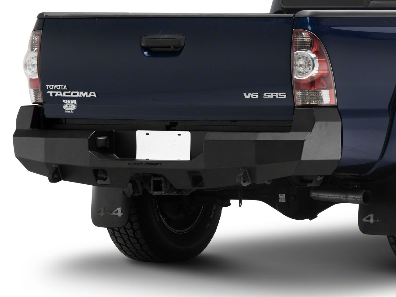 Tacoma Fortis Rear Bumper; Textured Black (05-15 Tacoma) - Free Shipping