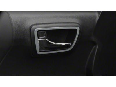 Front and Rear Door Handle Surround Accent Trim; Cement Gray (16-23 Tacoma Double Cab)