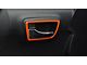 Front and Rear Door Handle Surround Accent Trim; Gloss Orange (16-23 Tacoma Access Cab)