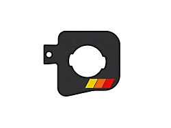 Gas Cap Holder; TRI-Color V2 Yellow/Orange/Red (05-15 Tacoma w/ 6-Foot Bed)