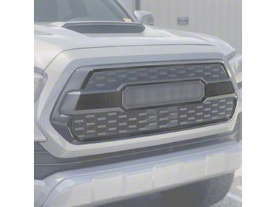 Grille Accent Trim; Forged Carbon Fiber (16-23 Tacoma TRD Pro)