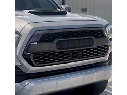 Grille Accent Trim; Raw Carbon Fiber (16-23 Tacoma TRD Pro)