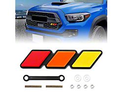 Grille Emblem; Tri-Color (16-19 Tacoma)