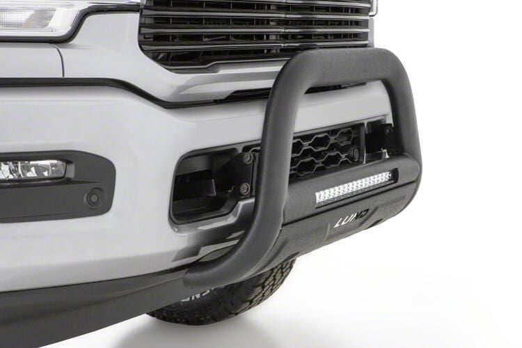 Tacoma Bull Bar with LED Light Bar; Black (16-23 Tacoma) - Free Shipping