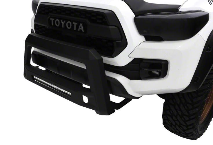 Revolution Bull Bar with LED Light Bar; Black (16-23 Tacoma)