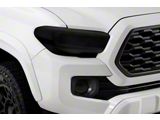 Headlight Covers; Smoked (16-23 Tacoma)