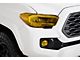 Headlight Covers; Transparent Yellow (16-23 Tacoma)