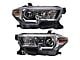 Headlights; Chrome Housing; Clear Lens (16-17 Tacoma w/ Factory Halogen Headlights & w/o Fog Lights)