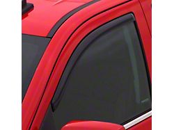 In-Channel Rain Guards; Front; Dark Smoke (05-15 Tacoma Regular Cab)