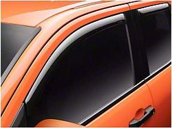 In-Channel Ventvisor Window Deflectors; Front and Rear; Dark Smoke (2024 Tacoma)