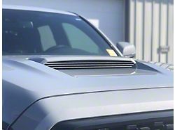 Inner Hood Scoop Line Accent; Silver Sky Metallic (16-23 Tacoma)