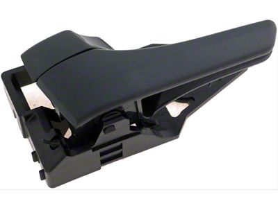 Interior Door Handle; Front Left; Black; Plastic (16-19 Tacoma Double Cab)