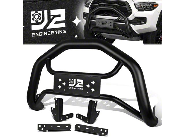 J2 Tubular Bull Bar; Black (05-23 Tacoma)