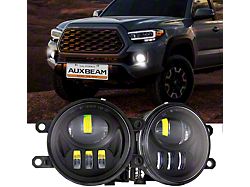 LED Fog Lights; Black Housing (16-19 Tacoma)