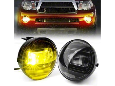 LED Fog Lights; Yellow (05-11 Tacoma)