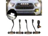 LED Grille Lights; White (16-23 Tacoma TRD Pro)