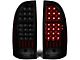 LED Tail Lights; Black Housing; Smoked Lens (05-15 Tacoma)