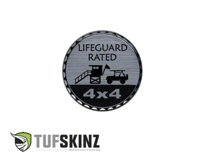 Lifeguard Rated Badge (Universal; Some Adaptation May Be Required)