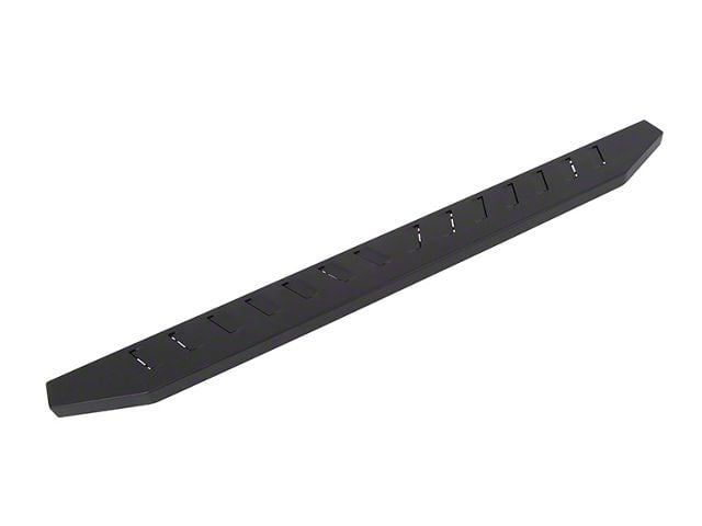Louvered Side Step Bars without Mounting Brackets; Textured Black (05-23 Tacoma Access Cab)