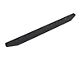 Louvered Side Step Bars without Mounting Brackets; Textured Black (05-23 Tacoma Double Cab)