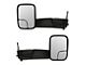 Manual Flip-Up Towing Mirrors; Textured Black (05-15 Tacoma)