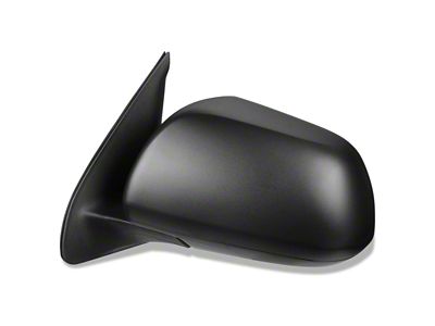 Manual Non-Heated Mirror; Driver Side; Textured Black (12-15 Tacoma)