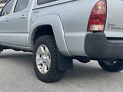 Mud Flaps; Rear (05-15 Tacoma w/ OE Fender Flares)