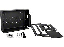 Non-Locking Steel Door Bed Compressor Box Mount without Compressor; Passenger Side (05-23 Tacoma)