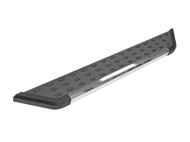 NXt Running Boards without Mounting Brackets; Black and Chrome (05-23 Tacoma Double Cab)