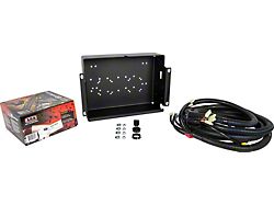 OEM Style Door Bed Compressor Box Mount with 12V On-Board Compressor; Passenger Side (05-23 Tacoma)