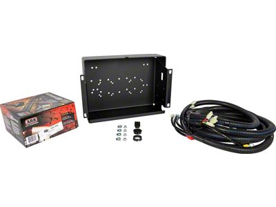 OEM Style Door Bed Compressor Box Mount with 12V On-Board Compressor; Passenger Side (05-23 Tacoma)