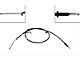 Parking Brake Cable; Driver Side (05-13 2WD Tacoma Regular Cab), Excluding Pre Runner)