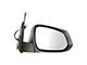 Powered Heated Mirror; Textured Black; Passenger Side (16-19 Tacoma)