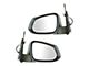 Powered Heated Mirrors; Textured Black (16-19 Tacoma)