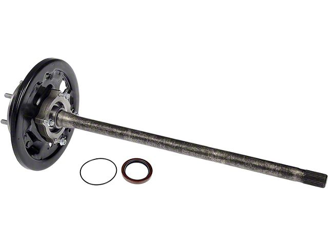 Pre-Pressed Rear Axle; Driver Side; 6-Lug (05-15 Tacoma)