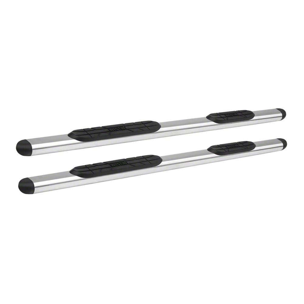 Tacoma Premier 4 Oval Nerf Side Step Bars with Mounting Kit; Stainless ...