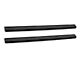 Premier 6 Oval Nerf Side Step Bars with Mounting Kit; Black (05-23 Tacoma Double Cab)