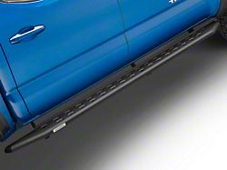 Go Rhino RB20 Slim Running Boards; Textured Black (05-23 Tacoma Double Cab)