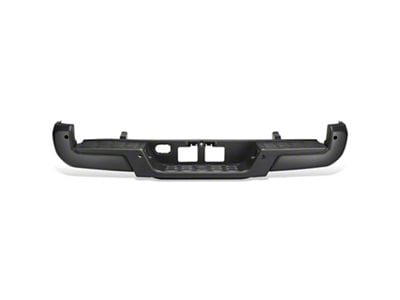 Rear Bumper with Backup Sensor Holes; Black (16-23 Tacoma)