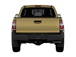 Rear Bumper Cover; Matte Black (05-15 Tacoma)