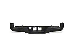 Rear Bumper without Backup Sensor Holes; Black (16-23 Tacoma)