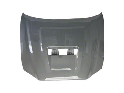 Replacement Aftermarket Hood with Scoop Opening; Cement Gray Metallic (16-23 Tacoma)