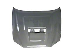 Replacement OEM Hood with Scoop Opening; Cement Gray Metallic (16-23 Tacoma)