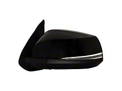 Replacement Powered Heated Side Door Mirror with Turn Signal; Driver Side (16-20 Tacoma)